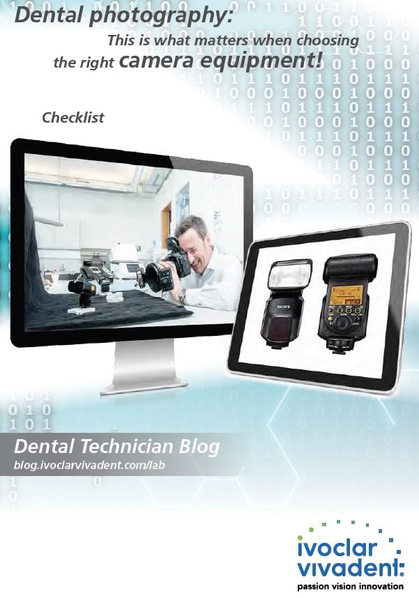 Dental photography: the right camera equipment