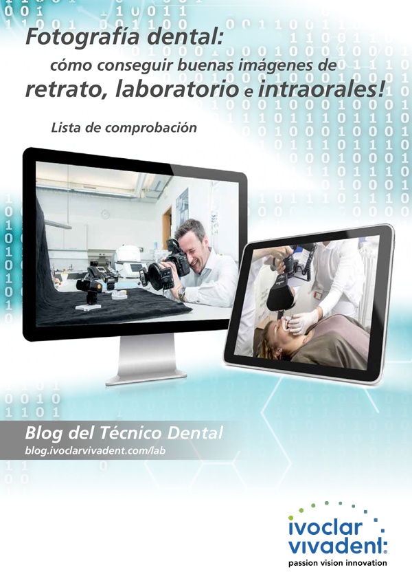 Fotografía dental: retrato, laboratorio e intraorales