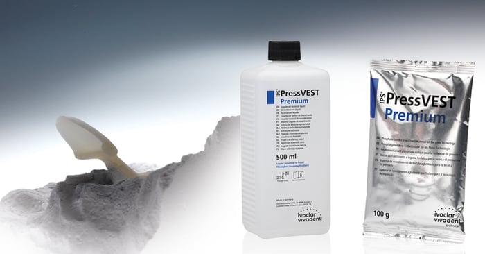 Ceramica per pressatura: più efficienza con la massa da rivestimento universale